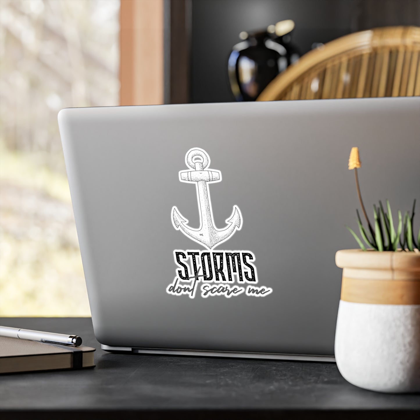 Storms Don't Scare Me Sticker