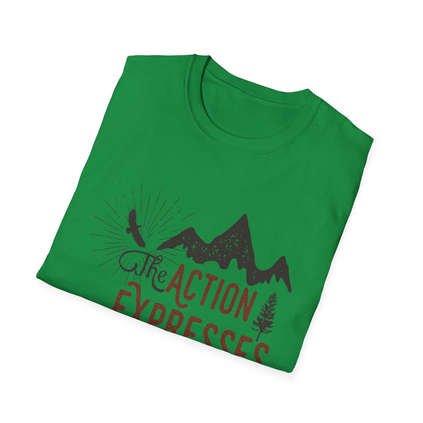 The Action Expresses Priorities Motivational Tee | Motivational Treats