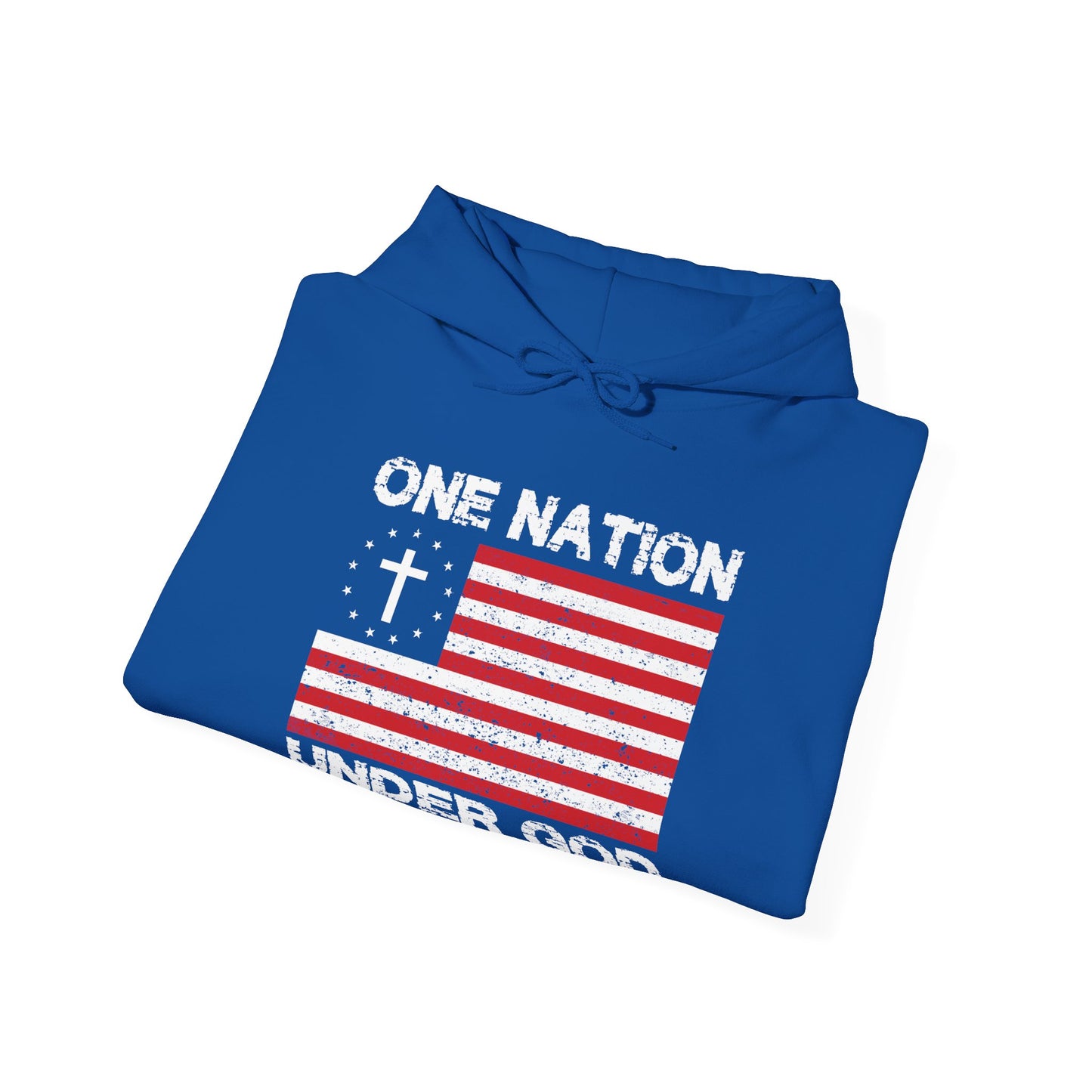 One Nation Under God Christian Hoodie | Motivational Treats