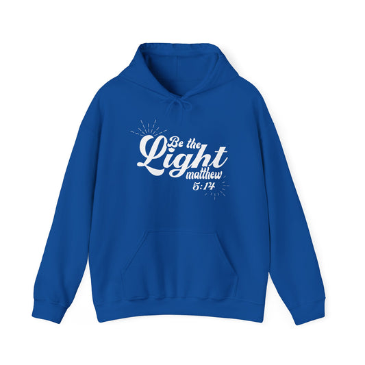 Be the Light Christian Hoodie | Motivational Treats