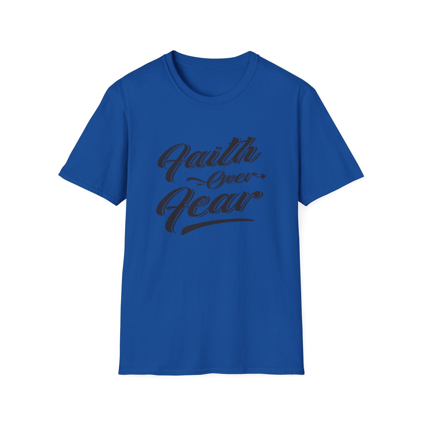 Christian Unisex T-Shirt - Faith Over Fear Design
