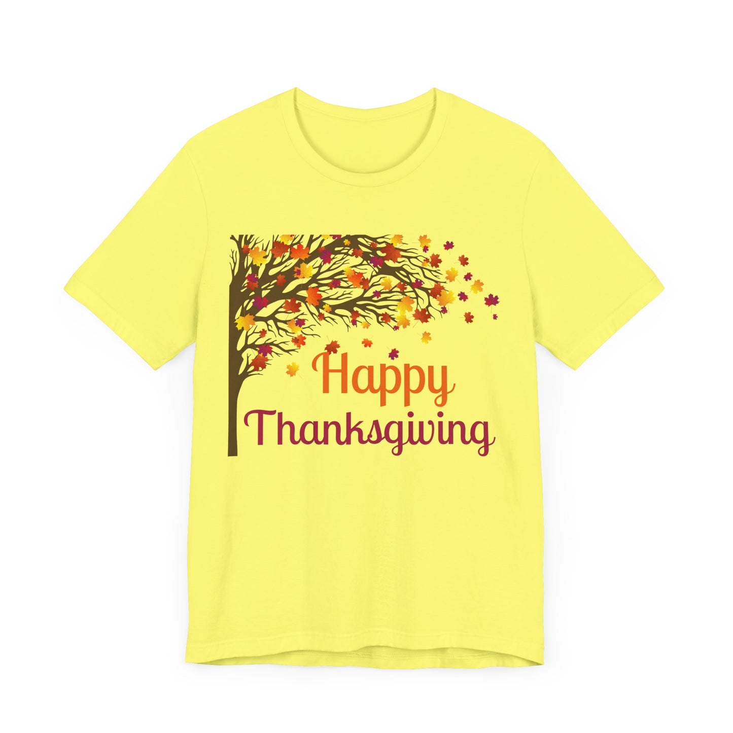 Autumn Leaves Thanksgiving T-Shirt - Unisex