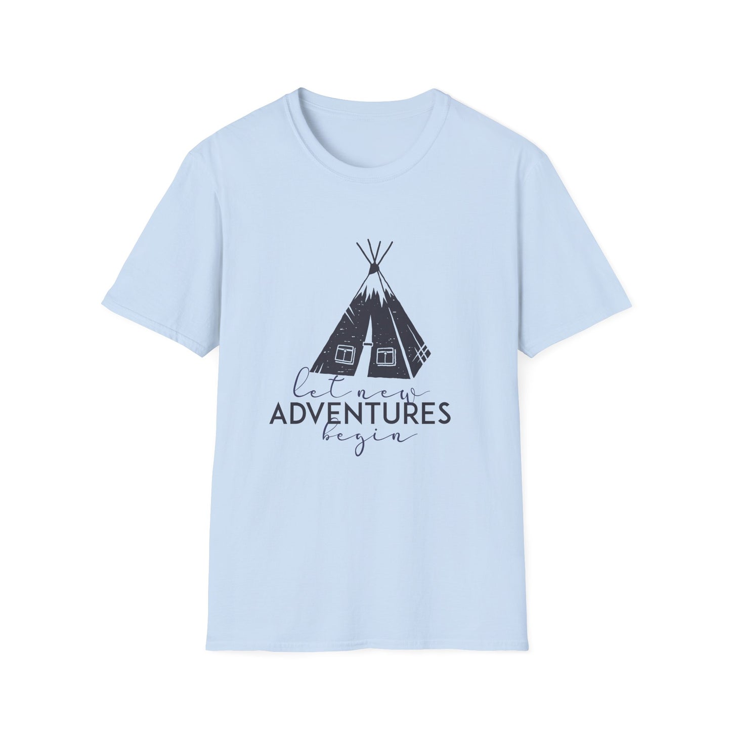 Let New Adventures Begin Tee | Motivational Treats