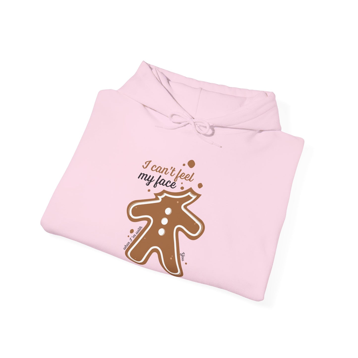 “I Can’t Feel My Face” Christmas Hoodie | Motivational Treats
