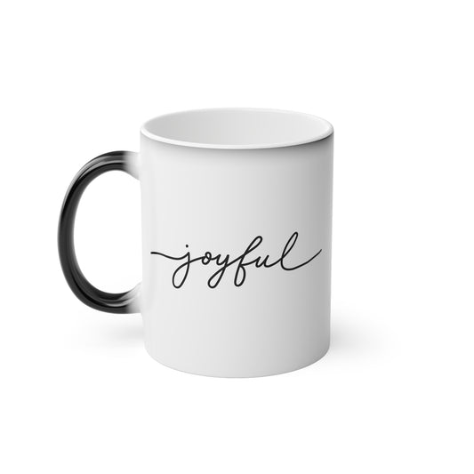 Joyful Christmas Colour-Changing Mug | Motivational Treats