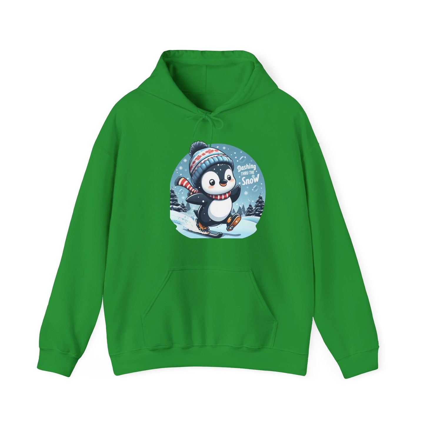 Dashing Through the Snow Christmas Hoodie - Unisex