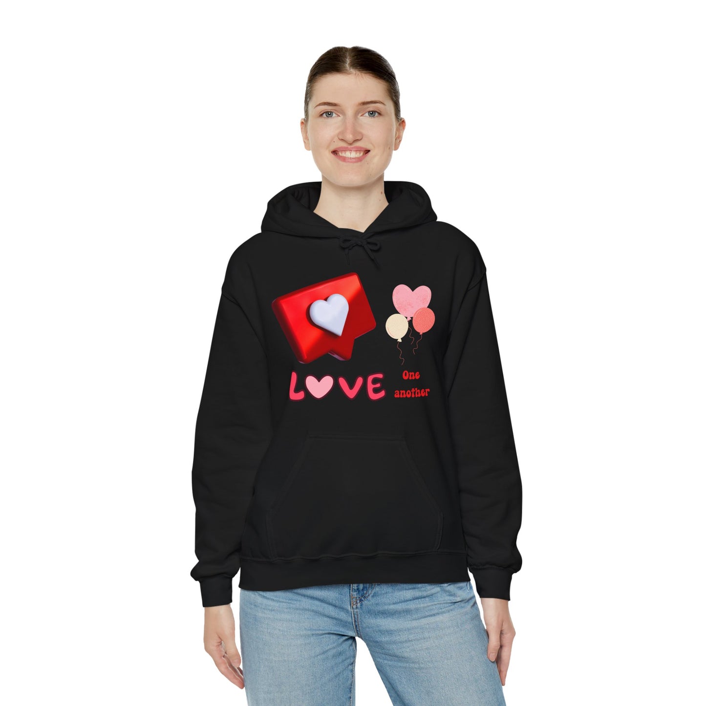 Love One Another Motivational Hoodie - Unisex