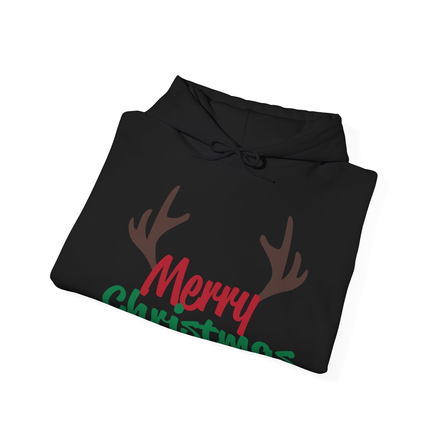 “Merry Christmas Reindeer Antlers” Hoodie | Motivational Treats