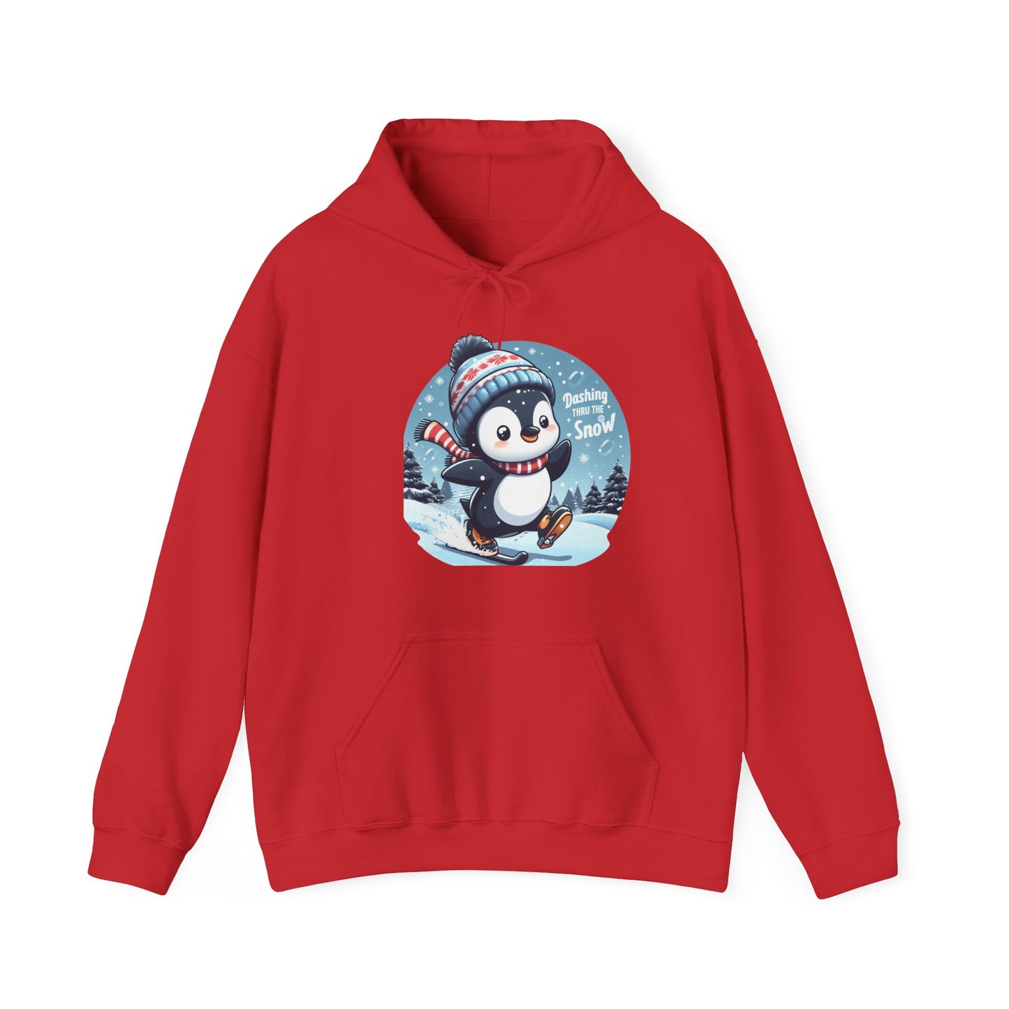 Dashing Through the Snow Christmas Hoodie - Unisex