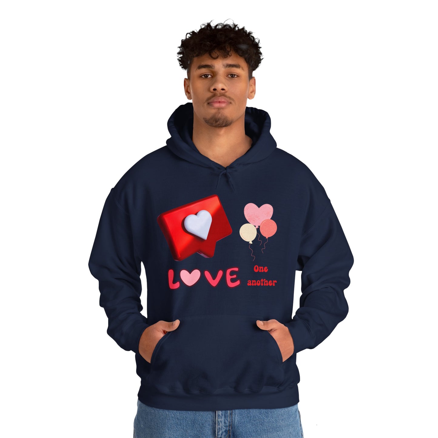 Love One Another Motivational Hoodie - Unisex