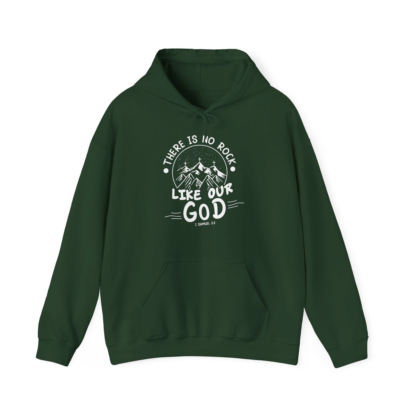 There Is No Rock Like Our God Christian Hoodie | Motivational Treats