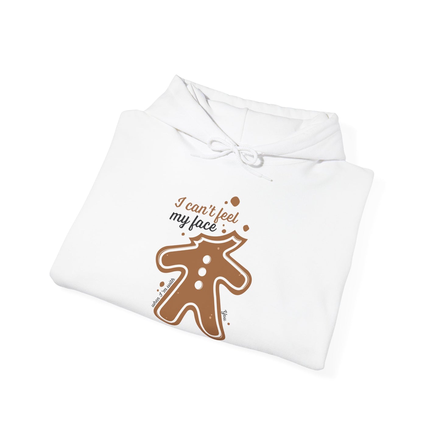“I Can’t Feel My Face” Christmas Hoodie | Motivational Treats