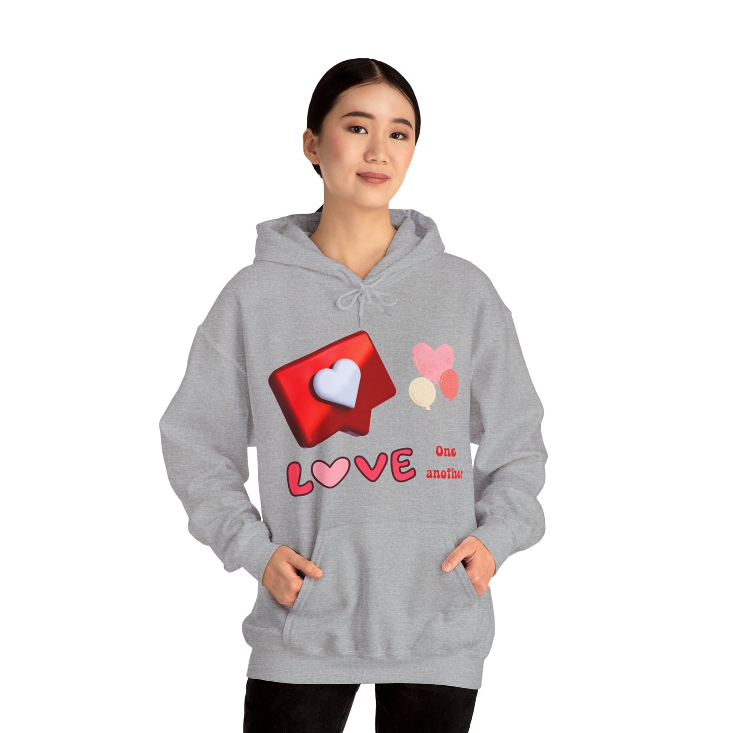 Love One Another Motivational Hoodie - Unisex