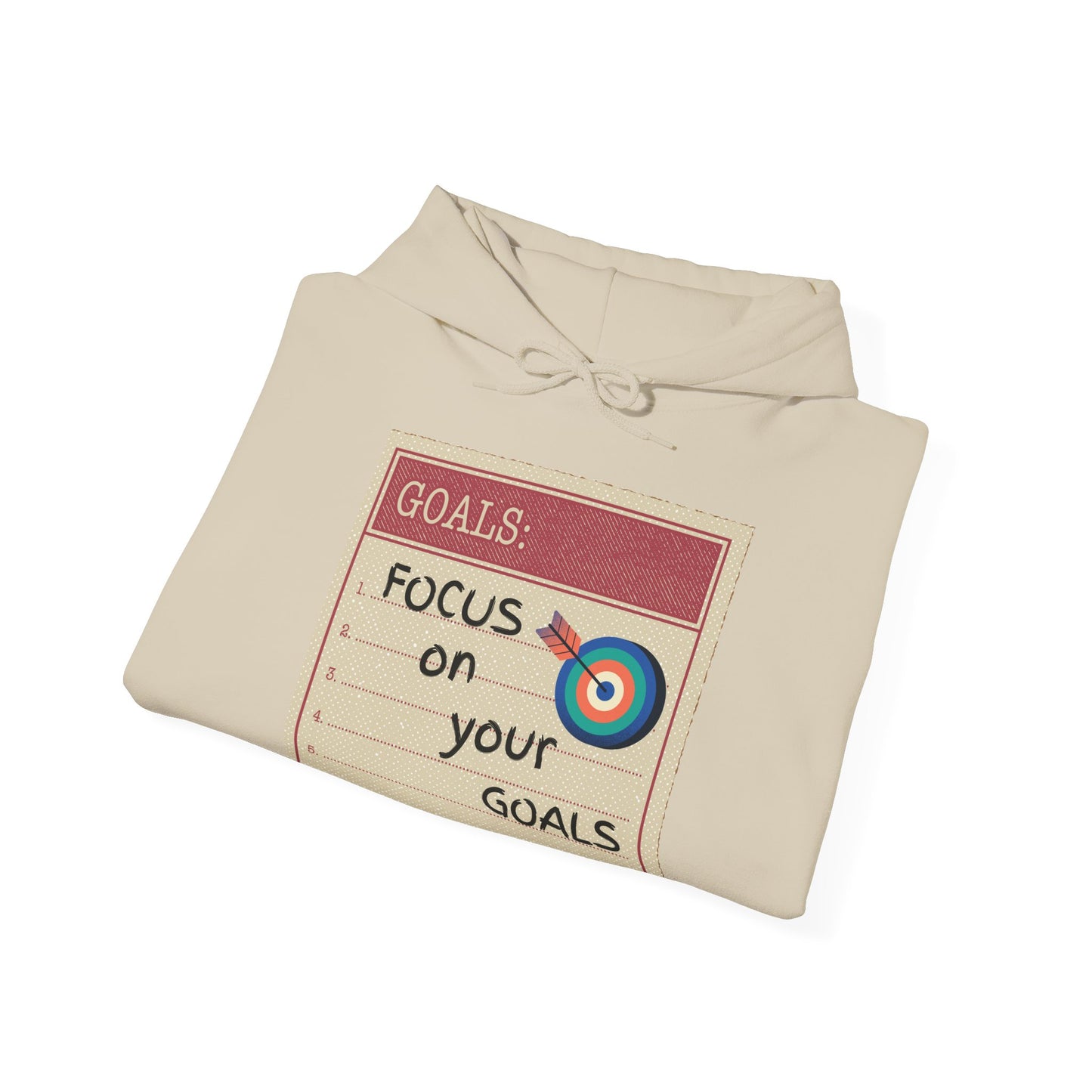 Focus On Your Goals Motivational Hoodie - Unisex