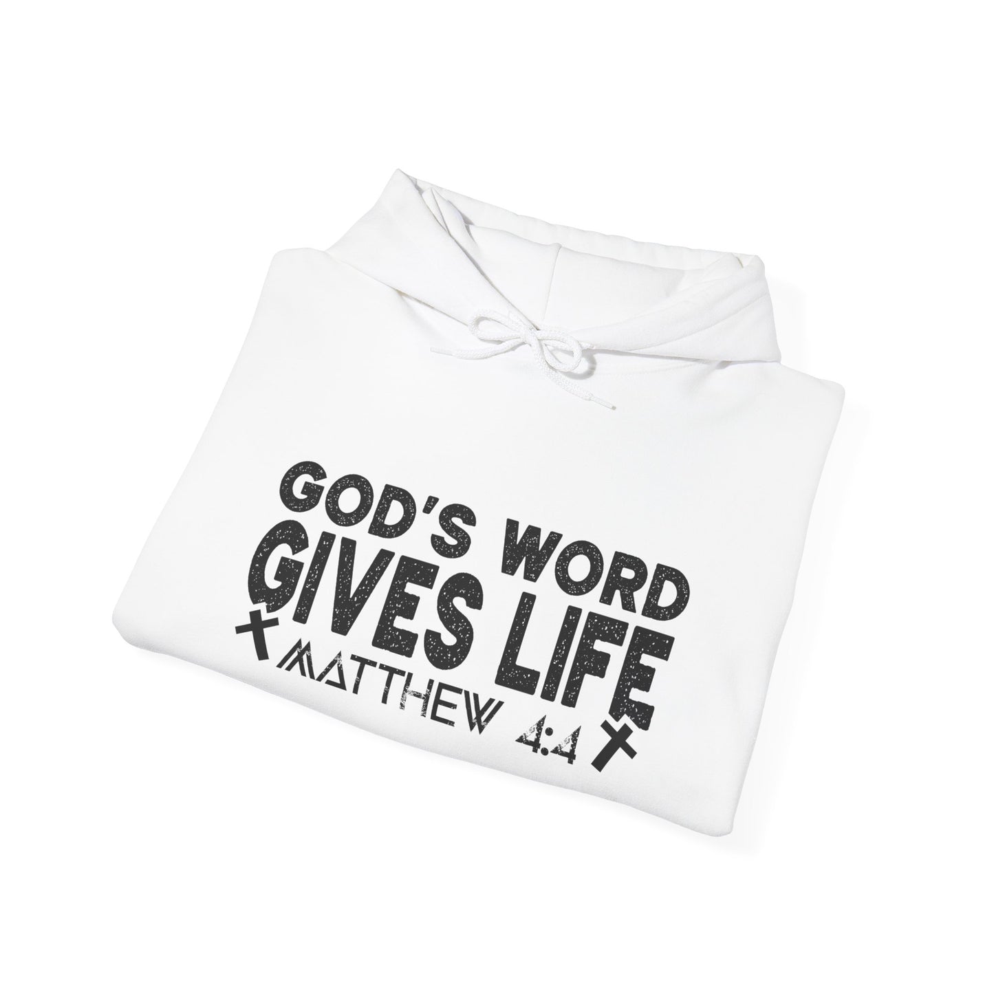 God’s Word Gives Life Christian Hoodie | Motivational Treats