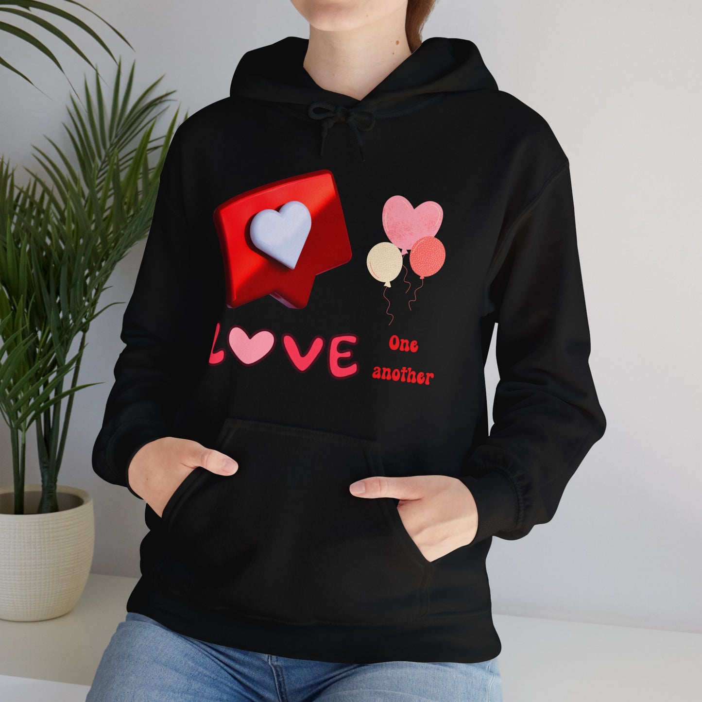 Love One Another Motivational Hoodie - Unisex