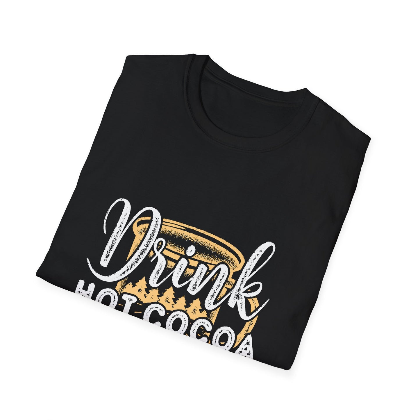 Christmas Unisex T-Shirt - Drink Hot Cocoa Design