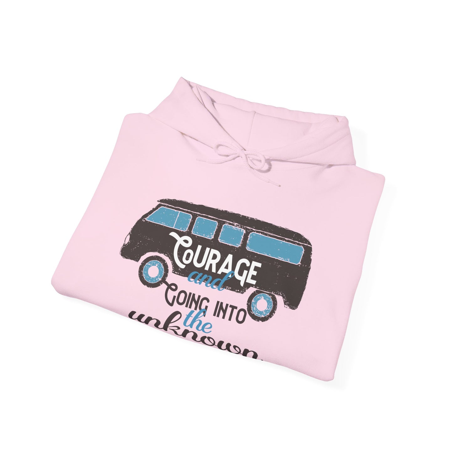 Courage Motivational Hoodie - Unisex Inspirational Sweatshirt