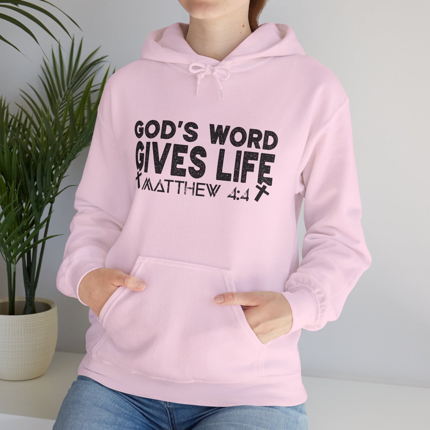 God’s Word Gives Life Christian Hoodie | Motivational Treats