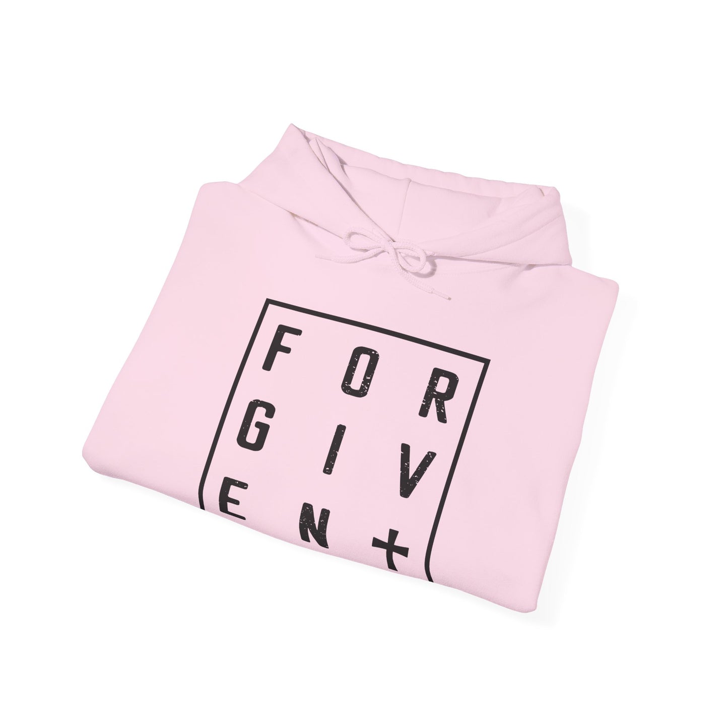 'Forgiven + Cross Graphic' Christian Hoodie | Motivational Treats