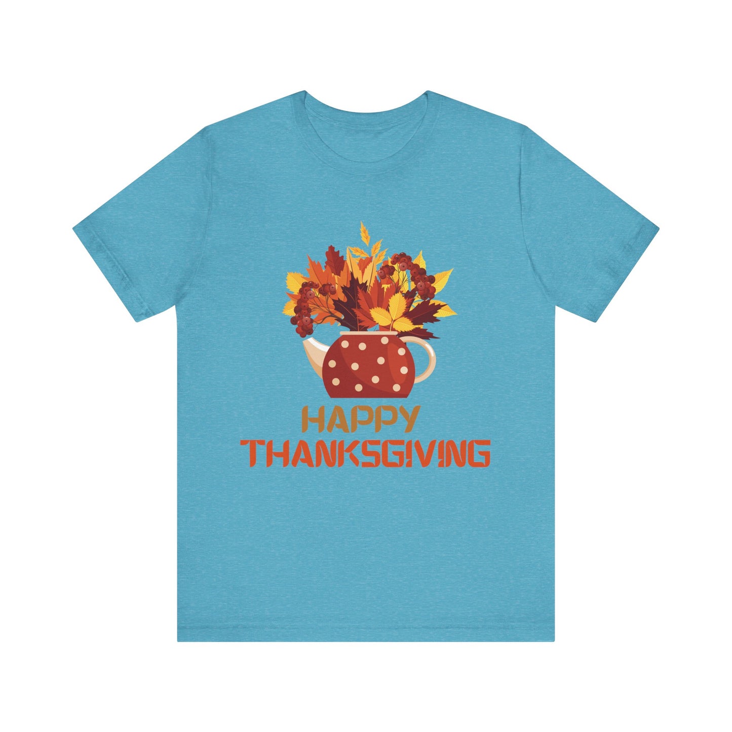 Kettle Plants in Fall Thanksgiving T-Shirt - Unisex
