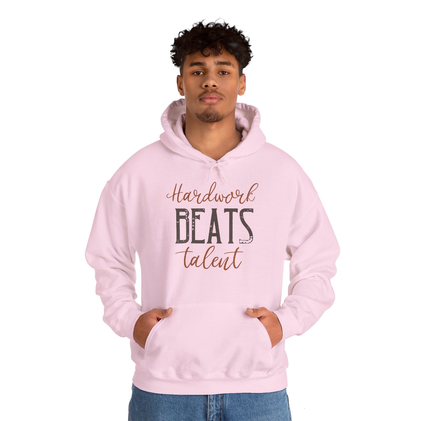 Hardwork Beats Talent Motivational Hoodie | Motivational Treats