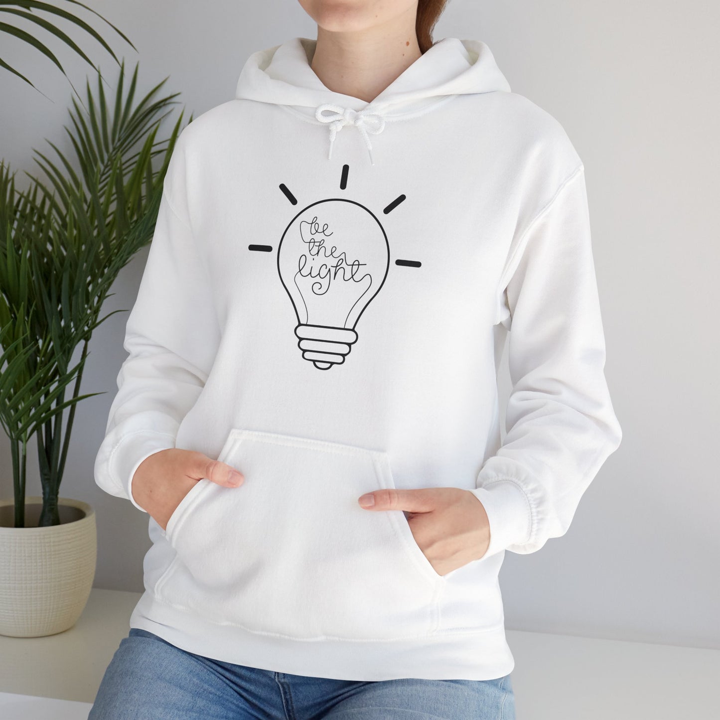 Be the Light Christian Hoodie | Motivational Treats