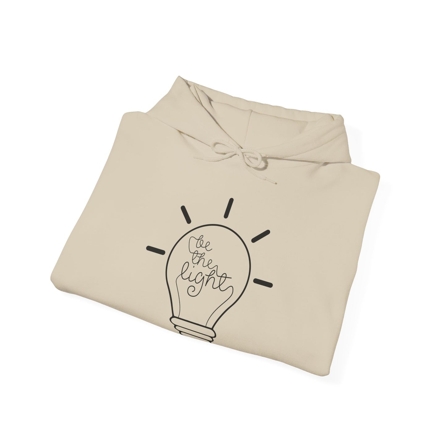 Be the Light Christian Hoodie | Motivational Treats