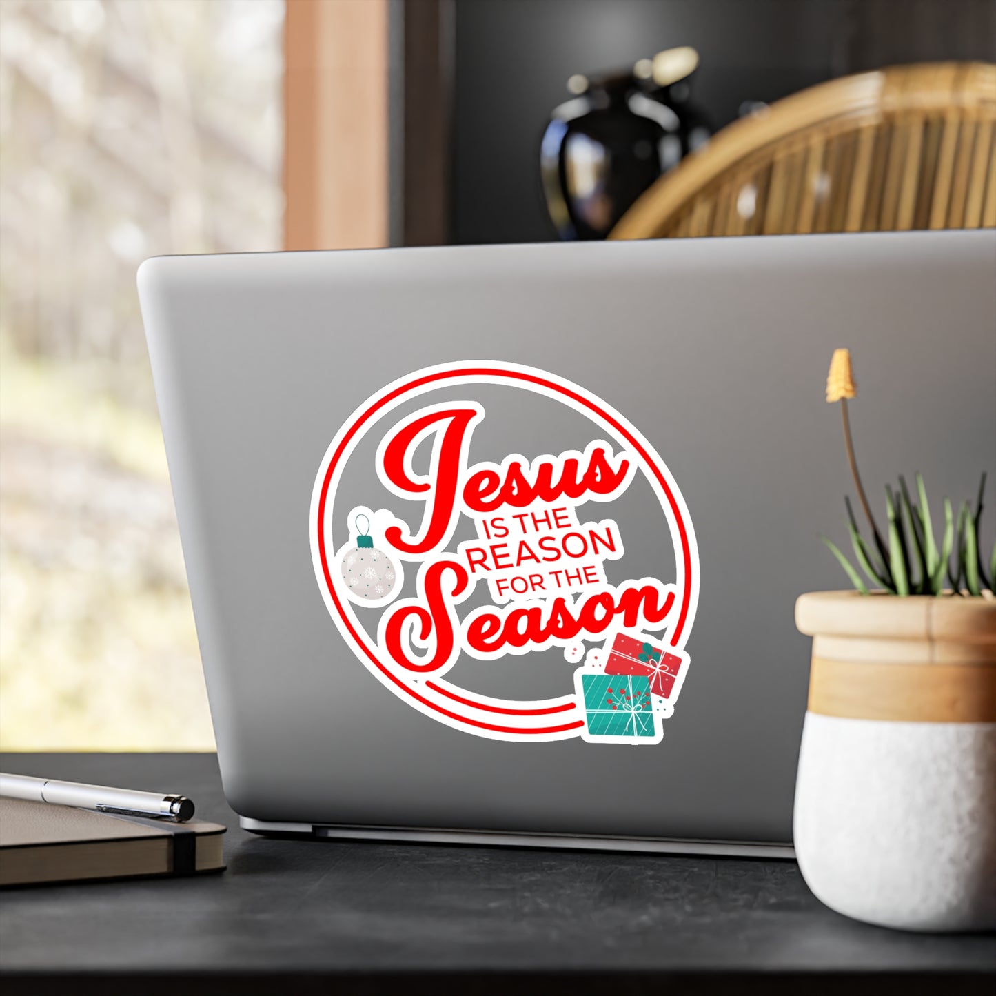 Jesus Is The Reason For The Season Sticker