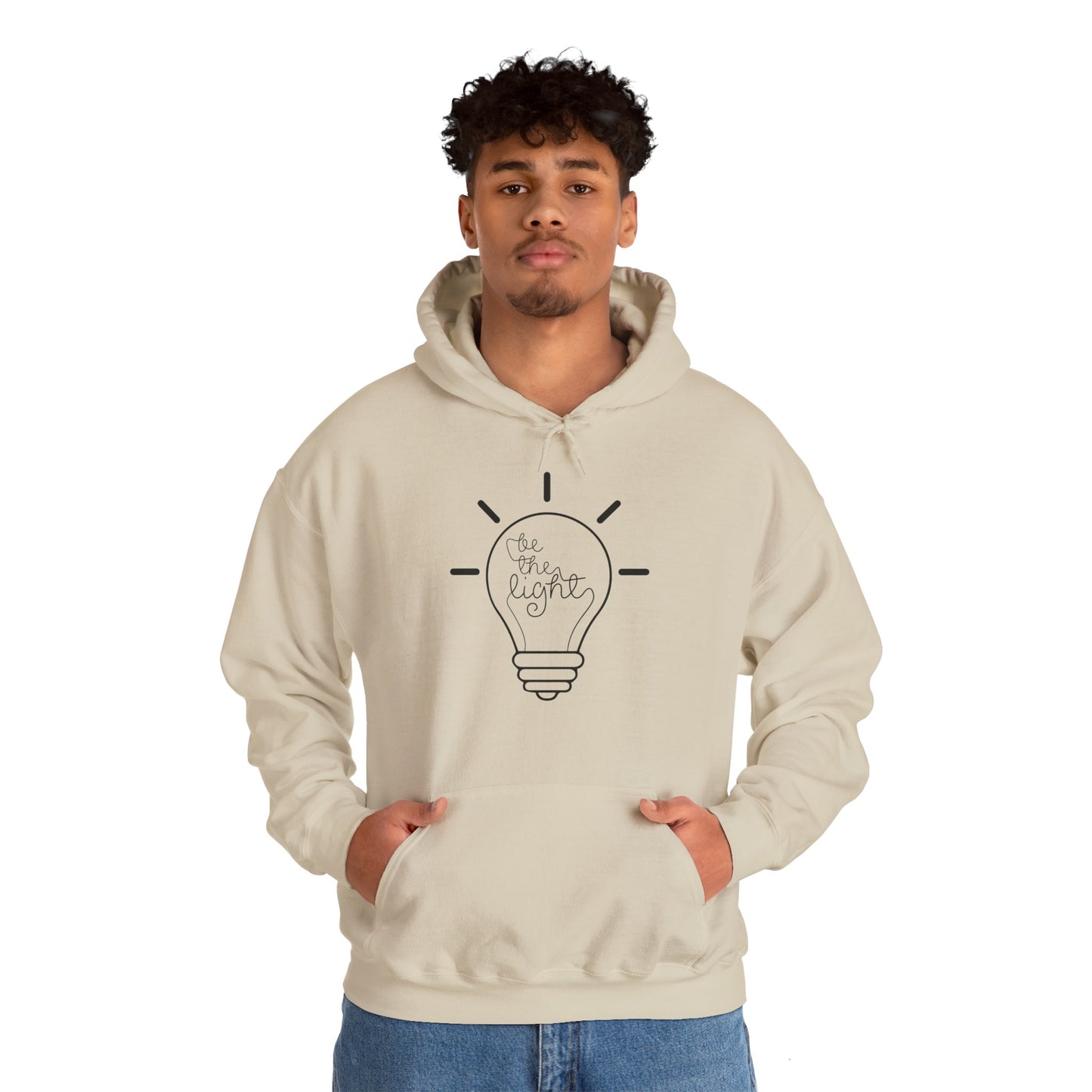 Be the Light Christian Hoodie | Motivational Treats