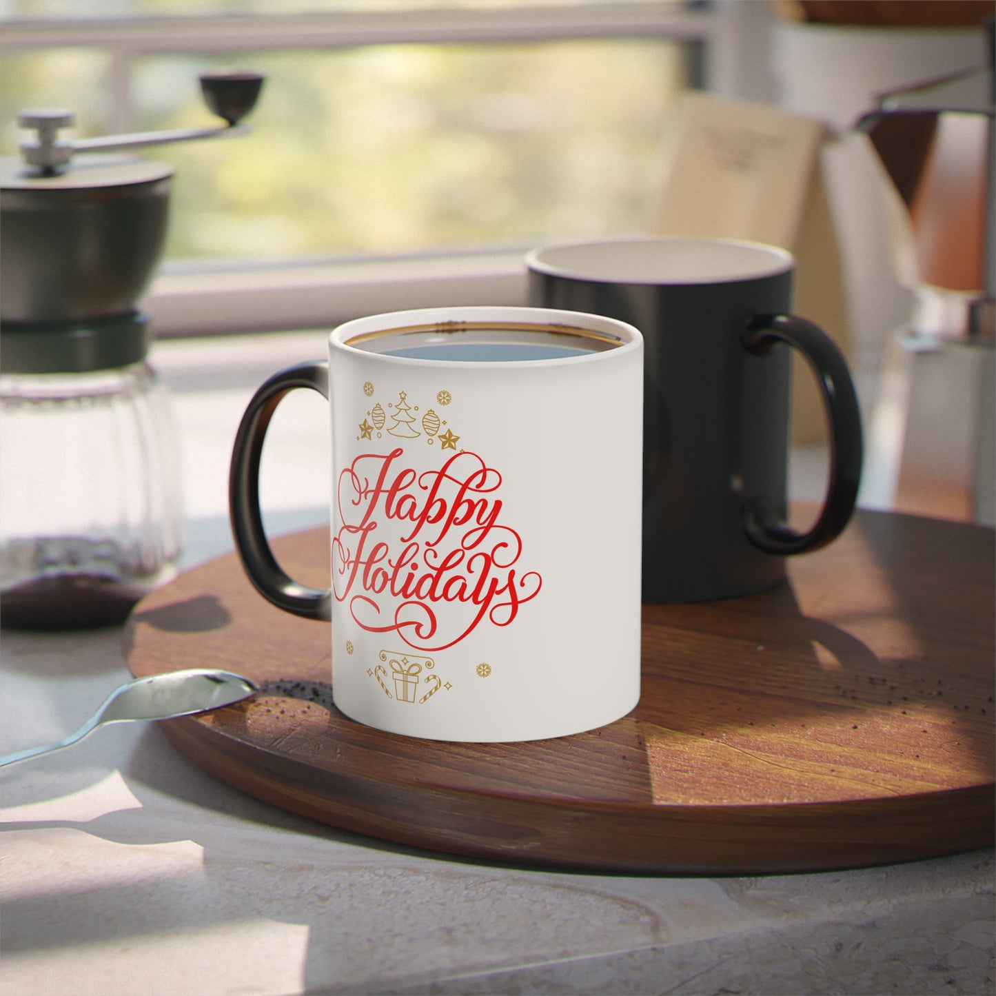 Happy Holidays Christmas Colour-Changing Mug | Motivational Treats