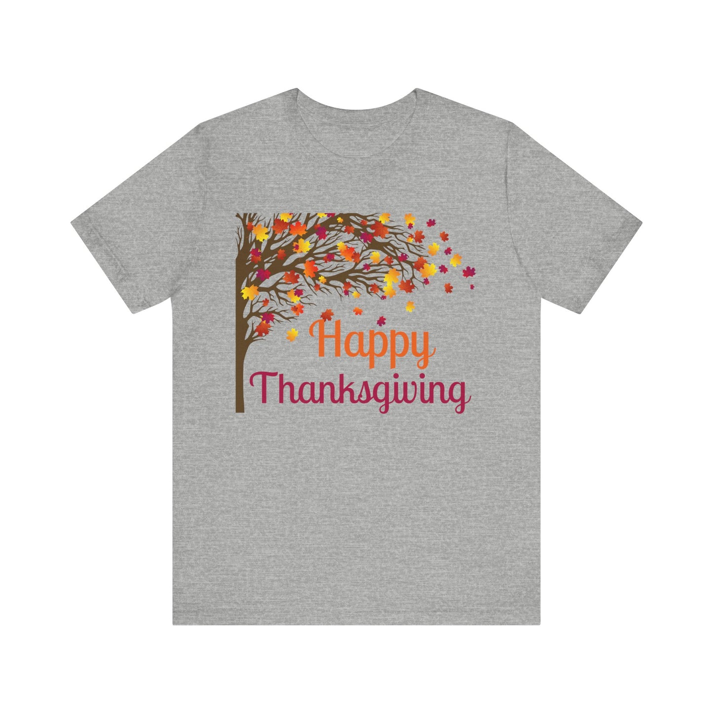 Autumn Leaves Thanksgiving T-Shirt - Unisex