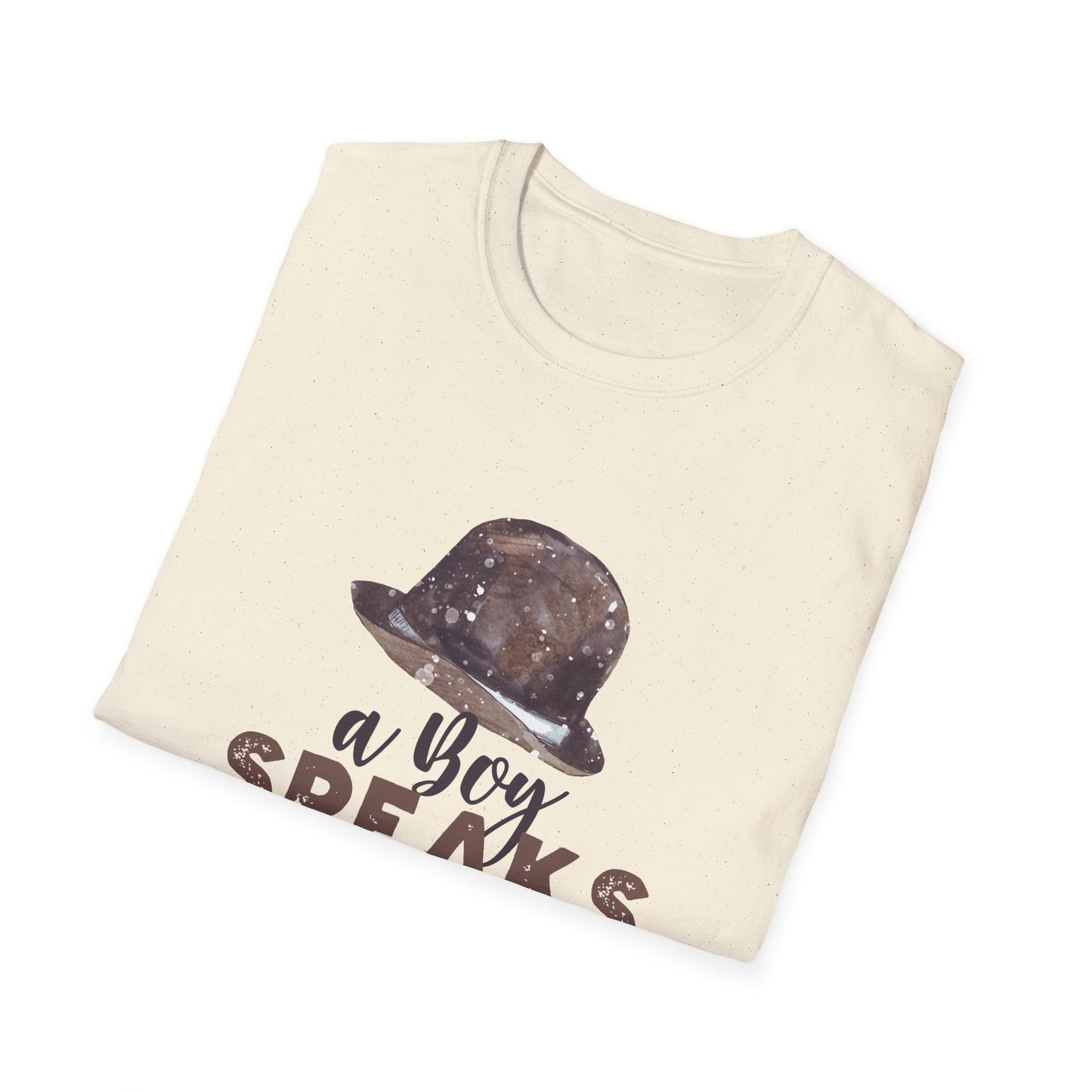 A Boy Speaks, A Gentleman Acts Motivational T-Shirt | Motivational Treats