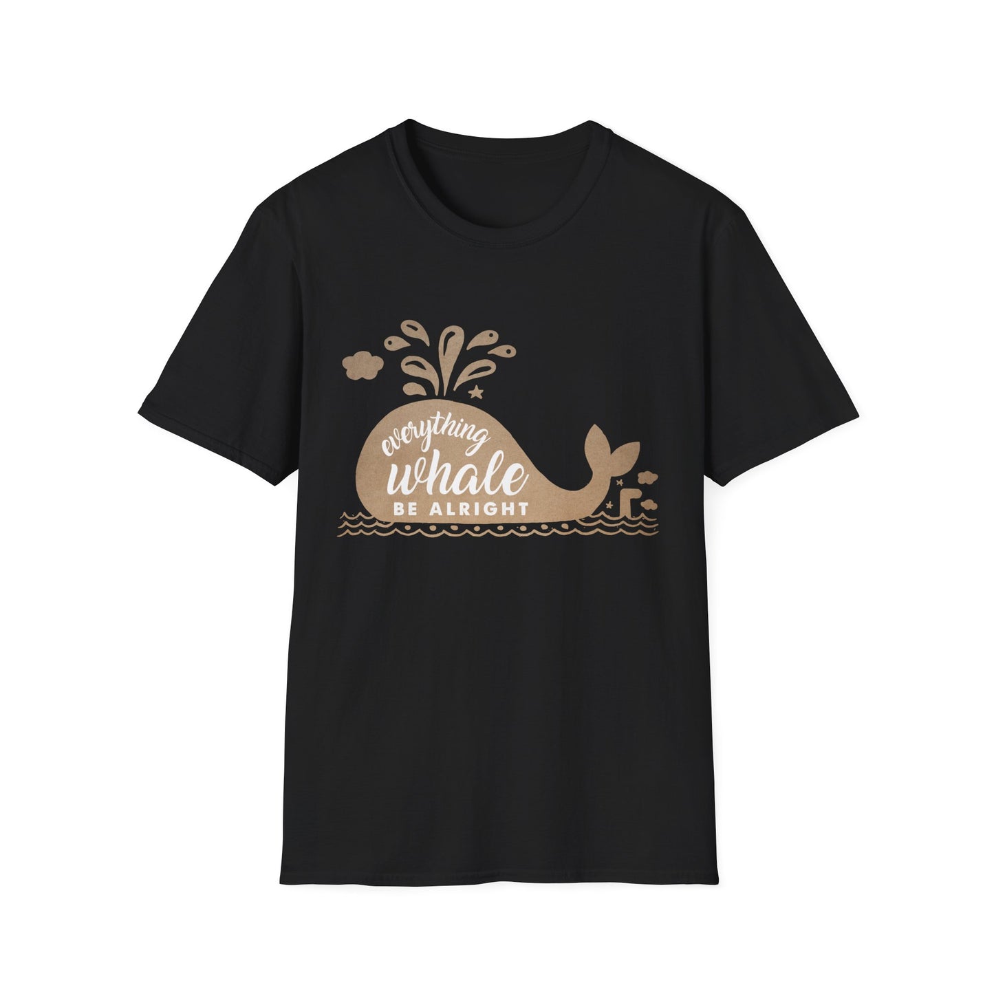 Everything Whale Be Alright Motivational T-Shirt | Motivational Treats