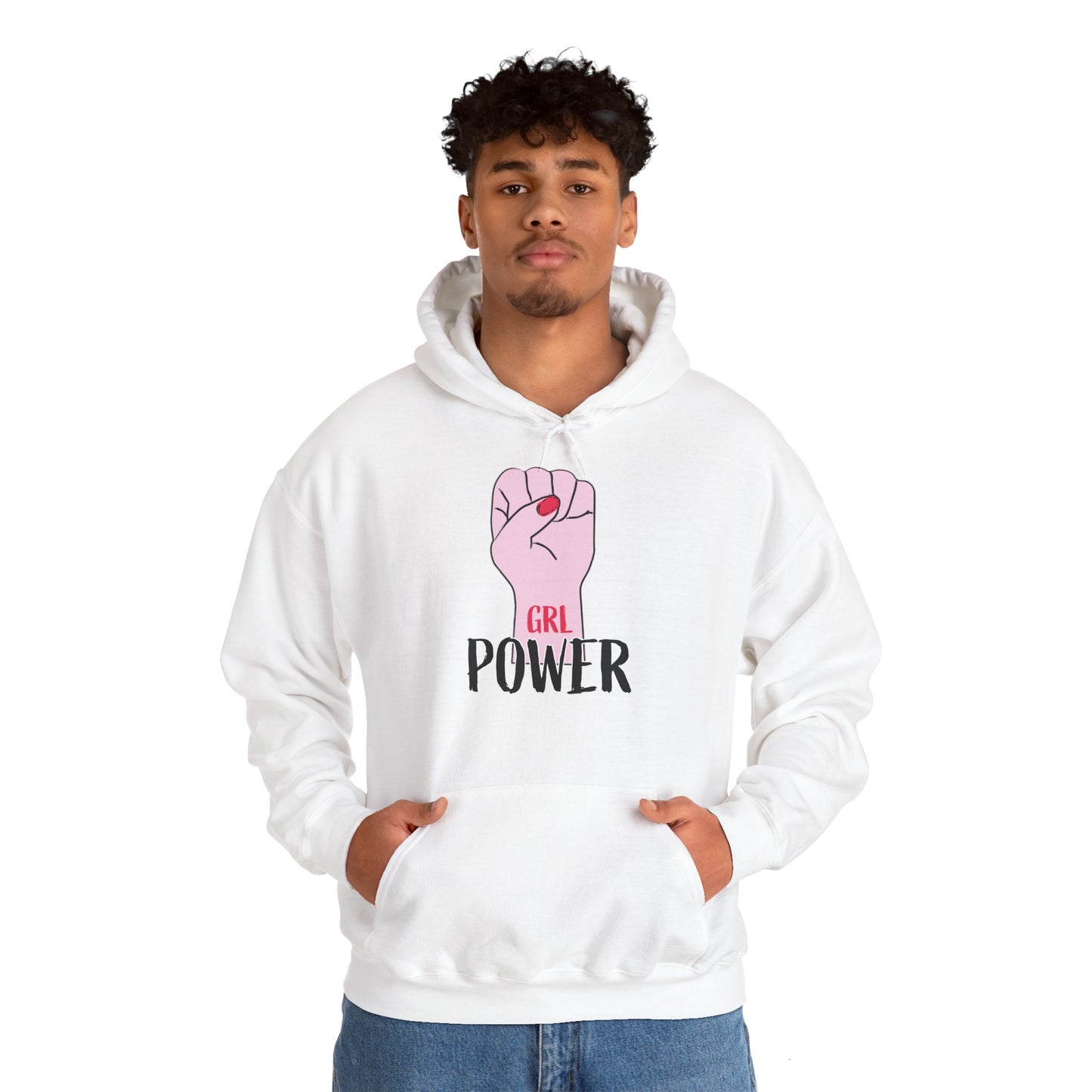 GRL Power Hoodie - Motivational Unisex Sweatshirt