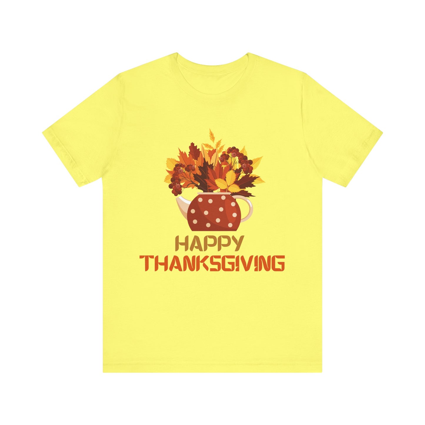 Kettle Plants in Fall Thanksgiving T-Shirt - Unisex