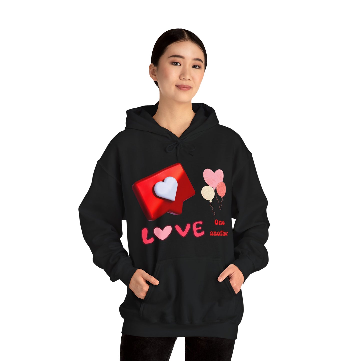 Love One Another Motivational Hoodie - Unisex