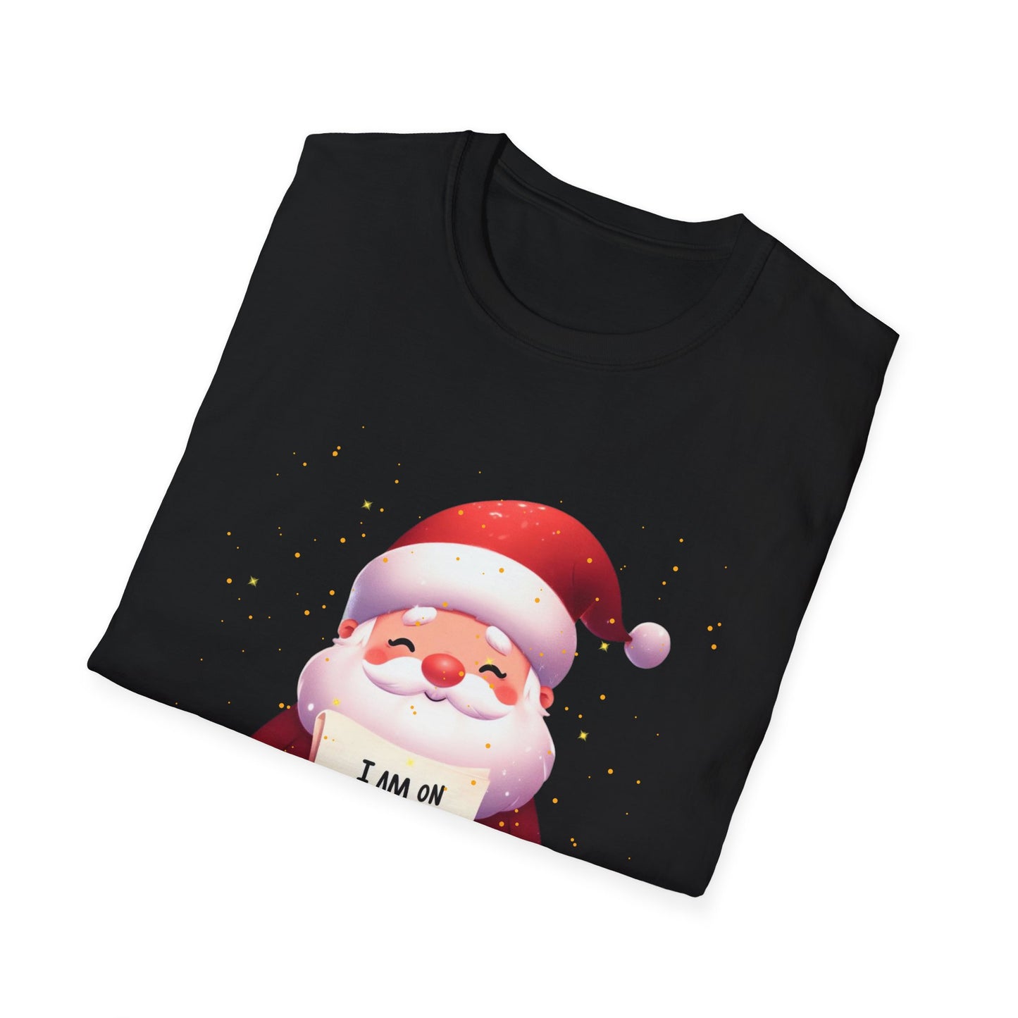 Christmas Unisex T-Shirt - Christmas Nice List Design