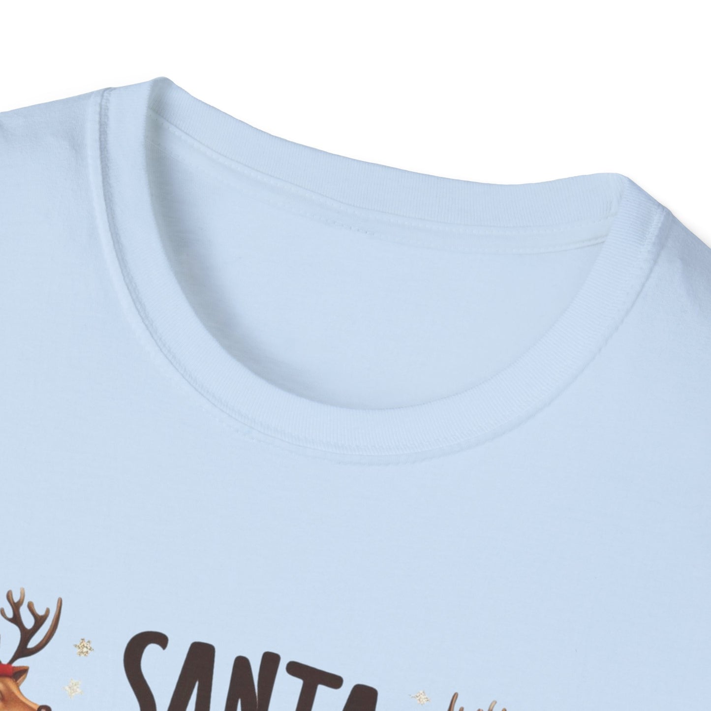 Christmas Unisex T-Shirt - Santa Squad Design