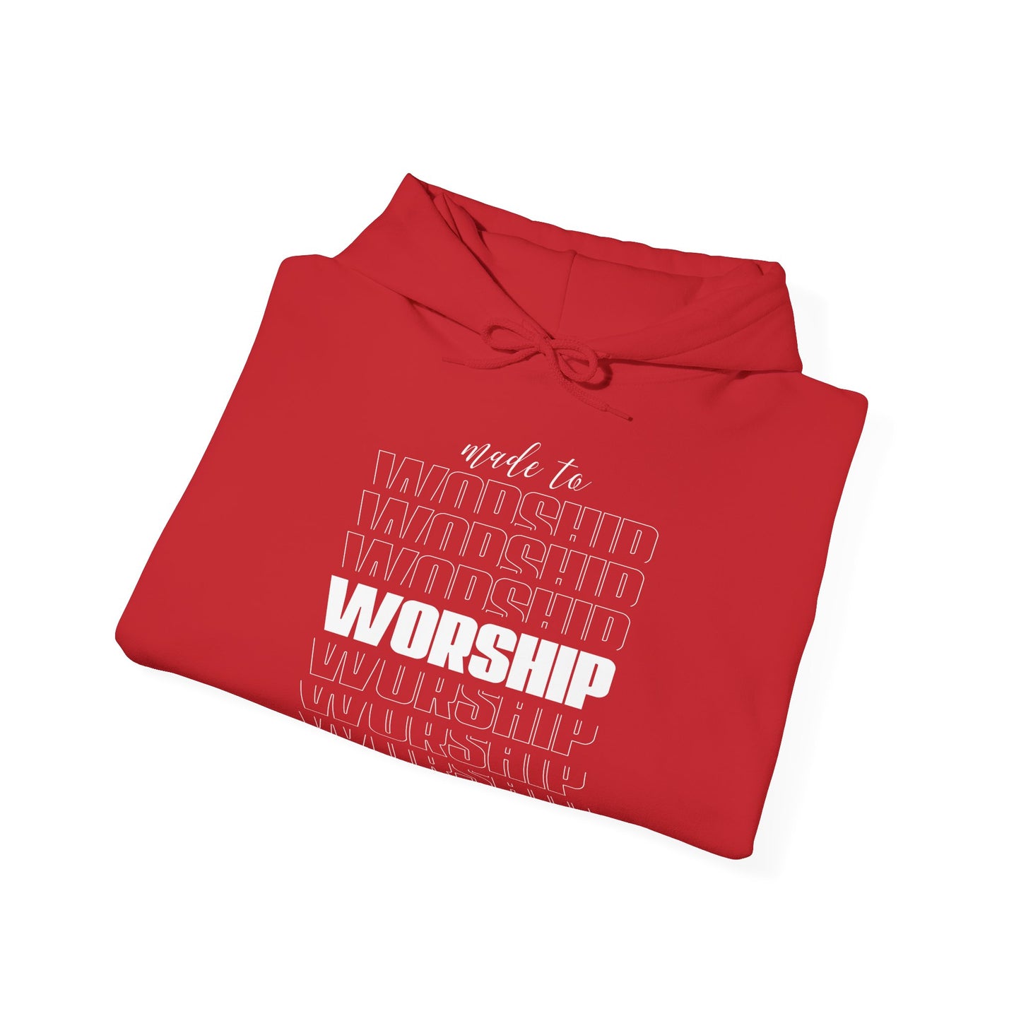 Made to Worship Christian Hoodie | Motivational Treats