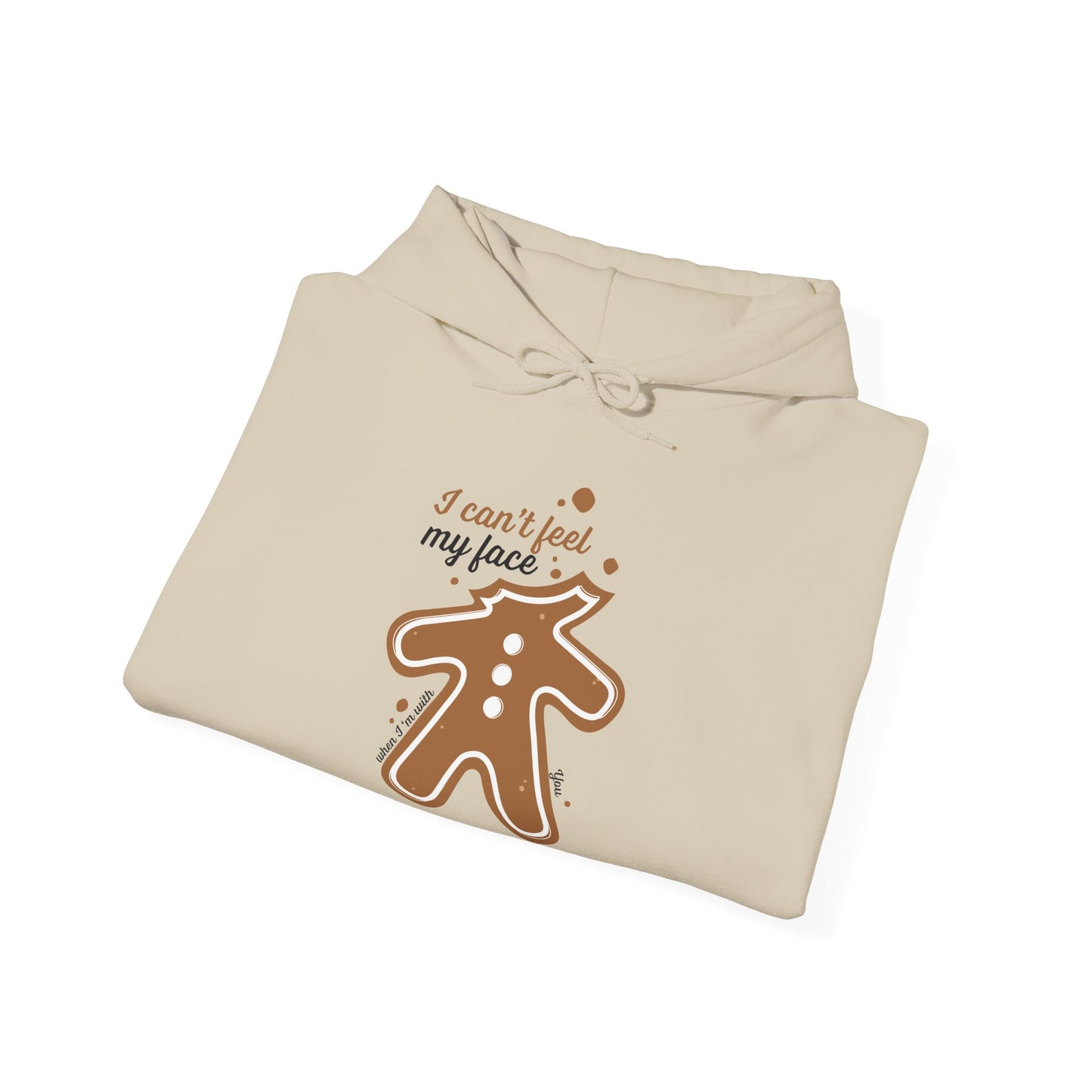 “I Can’t Feel My Face” Christmas Hoodie | Motivational Treats