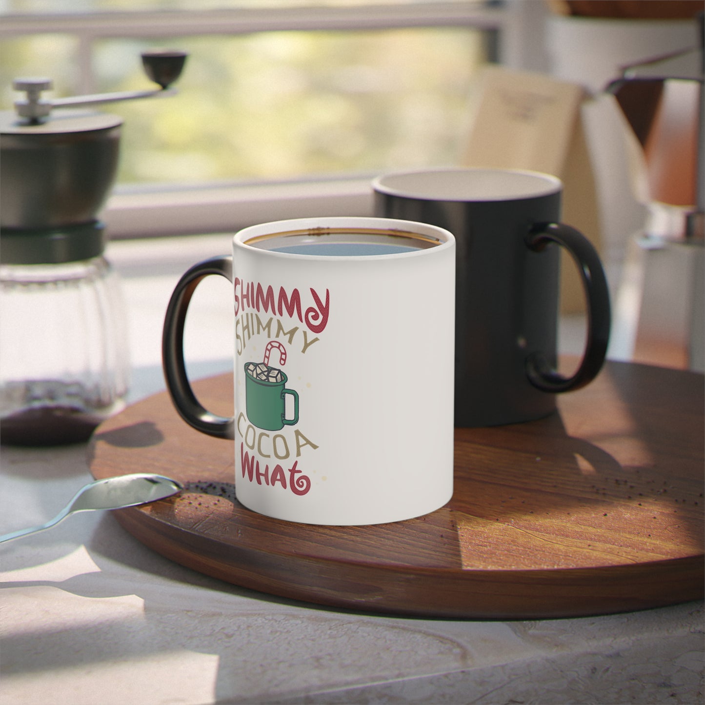 Shimmy Shimmy Cocoa What Colour Changing Christmas Mug | Motivational Treats