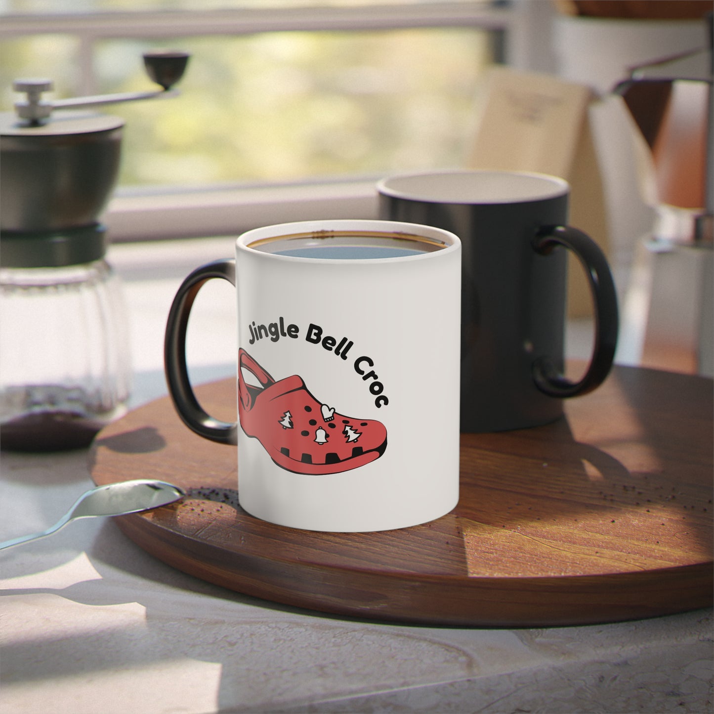 Jingle Bell Croc Christmas Colour-Changing Mug | Motivational Treats
