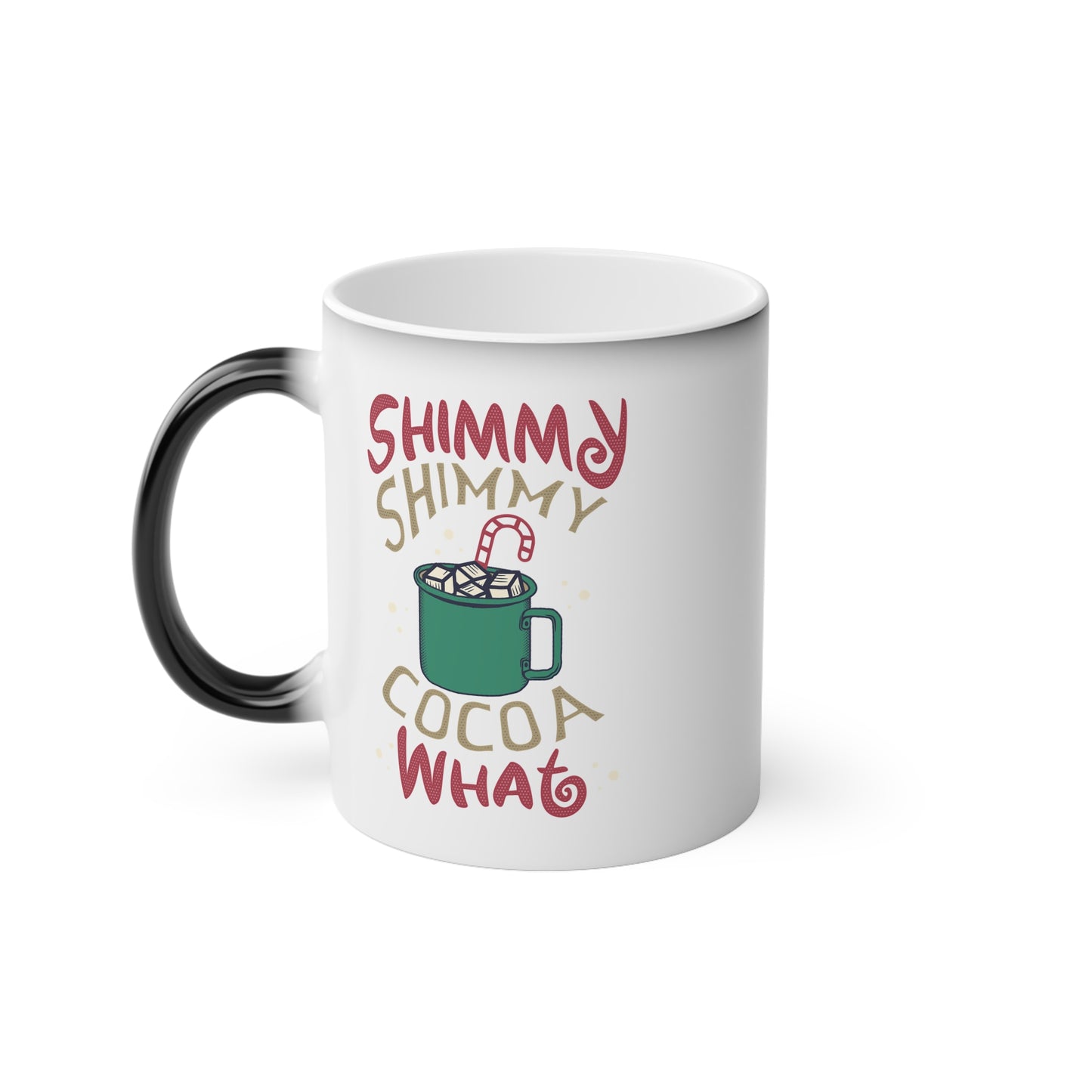 Shimmy Shimmy Cocoa What Colour Changing Christmas Mug | Motivational Treats