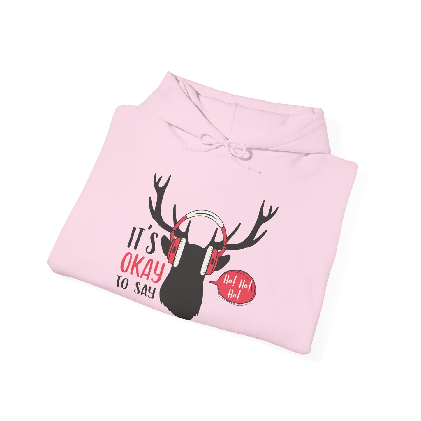 Ho! Ho! Ho! Fun Christmas Hoodie | Motivational Treats