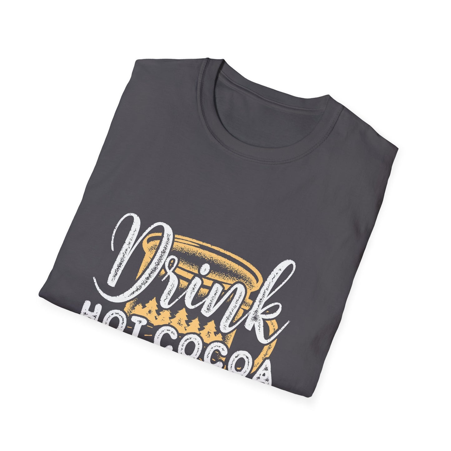 Christmas Unisex T-Shirt - Drink Hot Cocoa Design