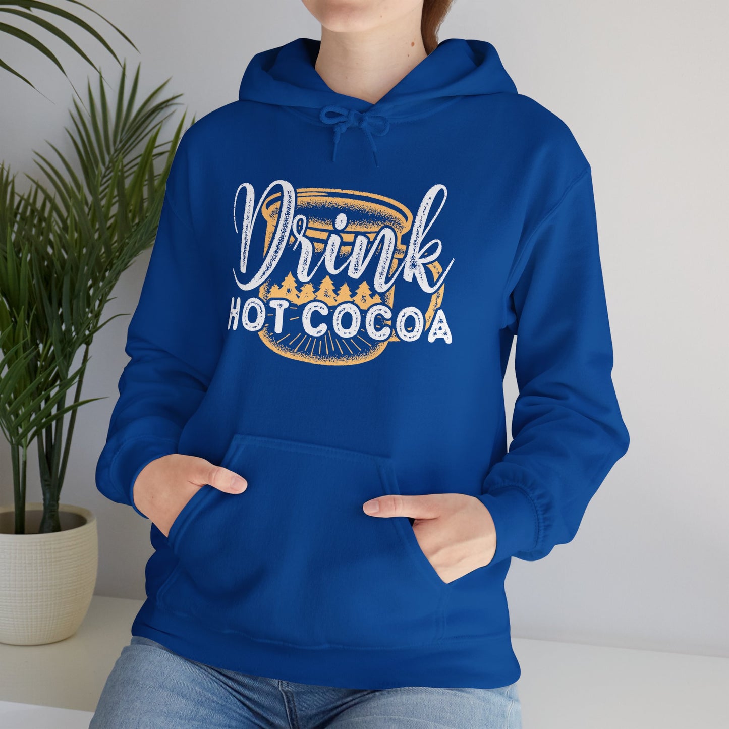 “Drink Hot Cocoa” Christmas Hoodie | Motivational Treats