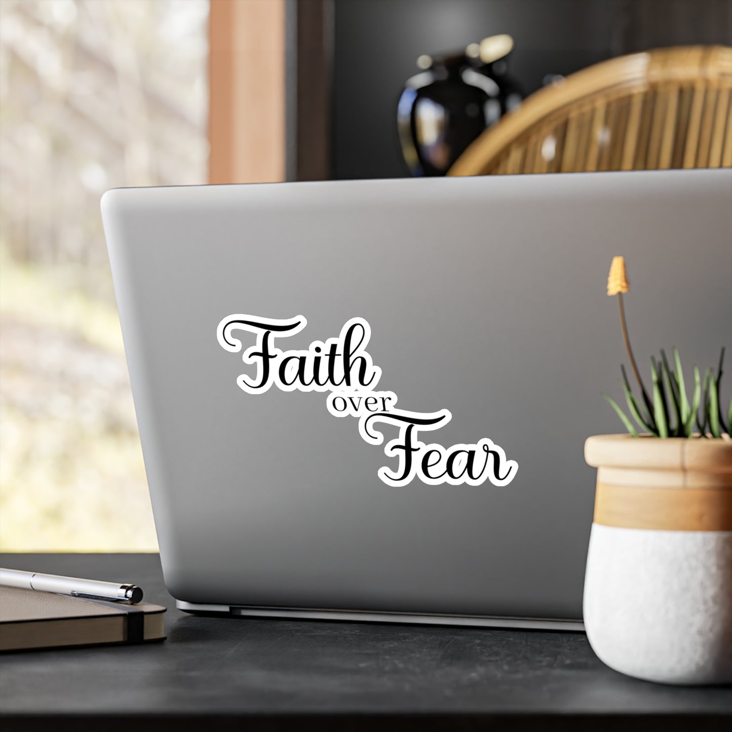 Faith Over Fear Sticker
