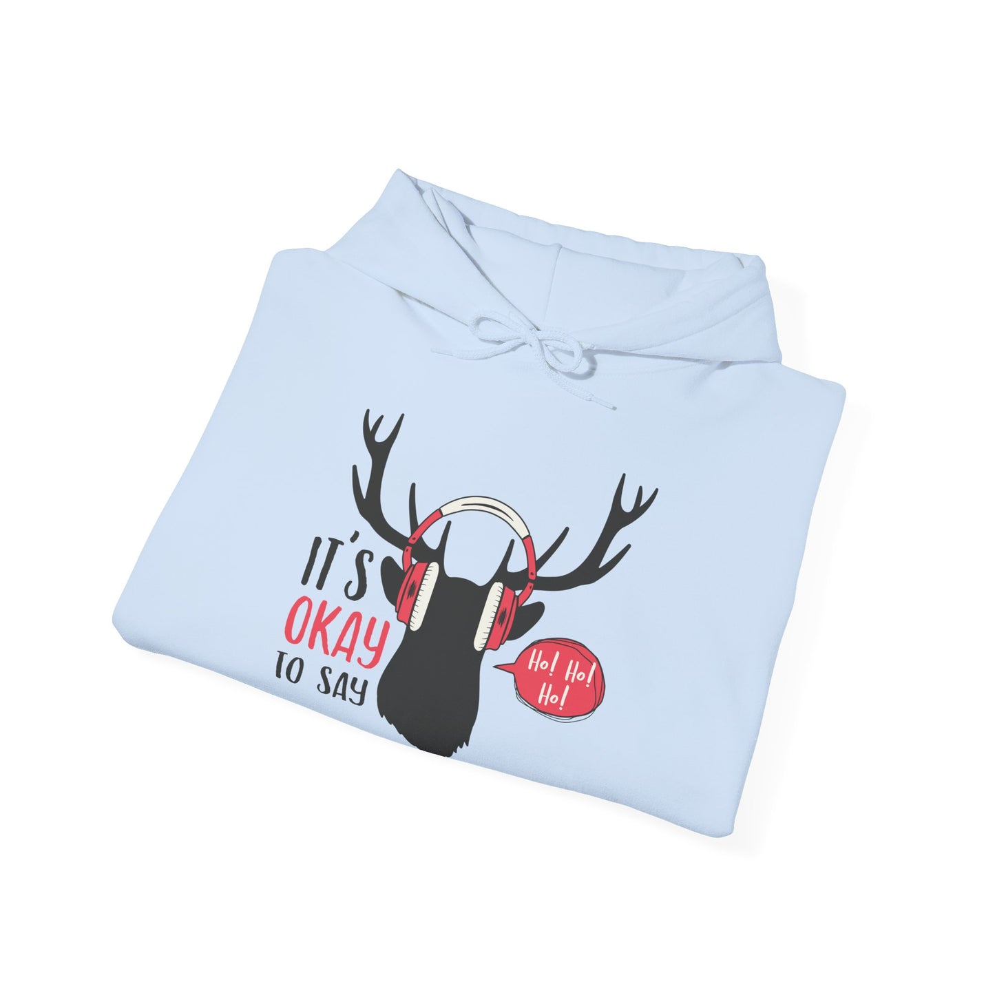 Ho! Ho! Ho! Fun Christmas Hoodie | Motivational Treats