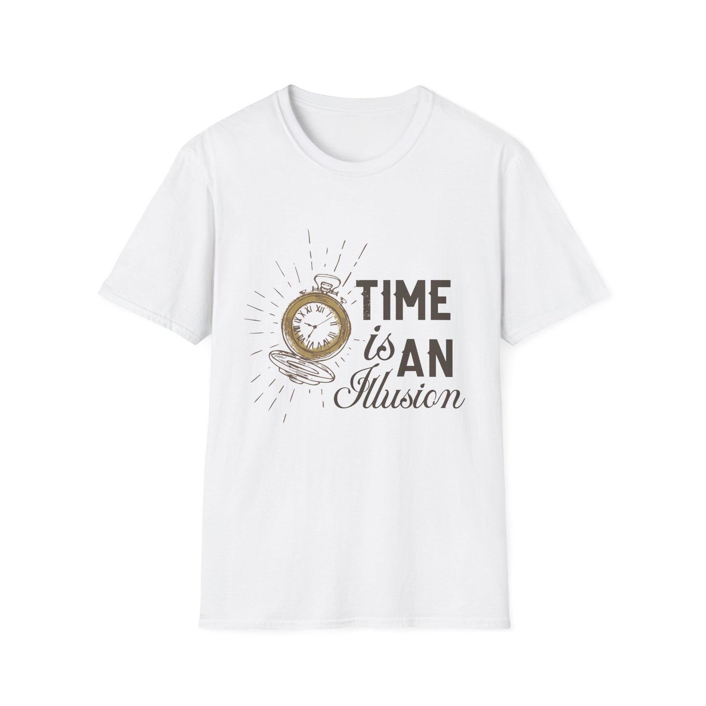 Time Is An Illusion Motivational T-Shirt | Motivational Treats